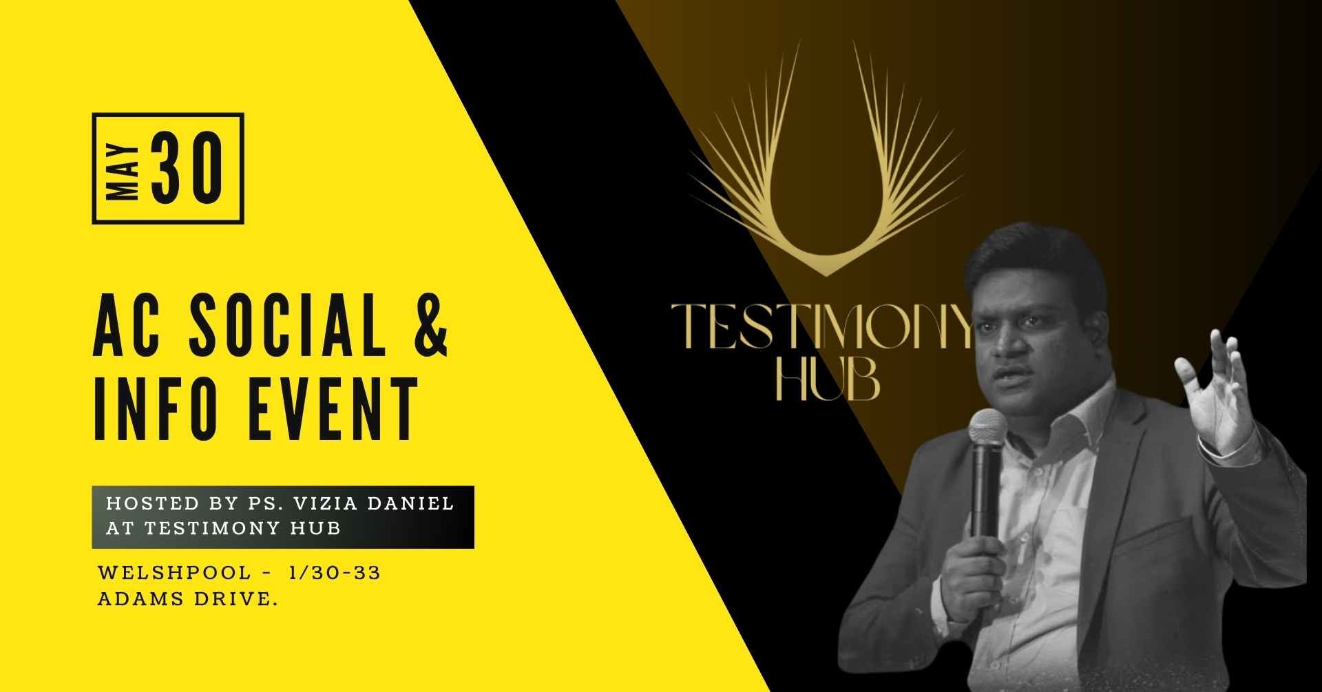 May - Social & Information Event