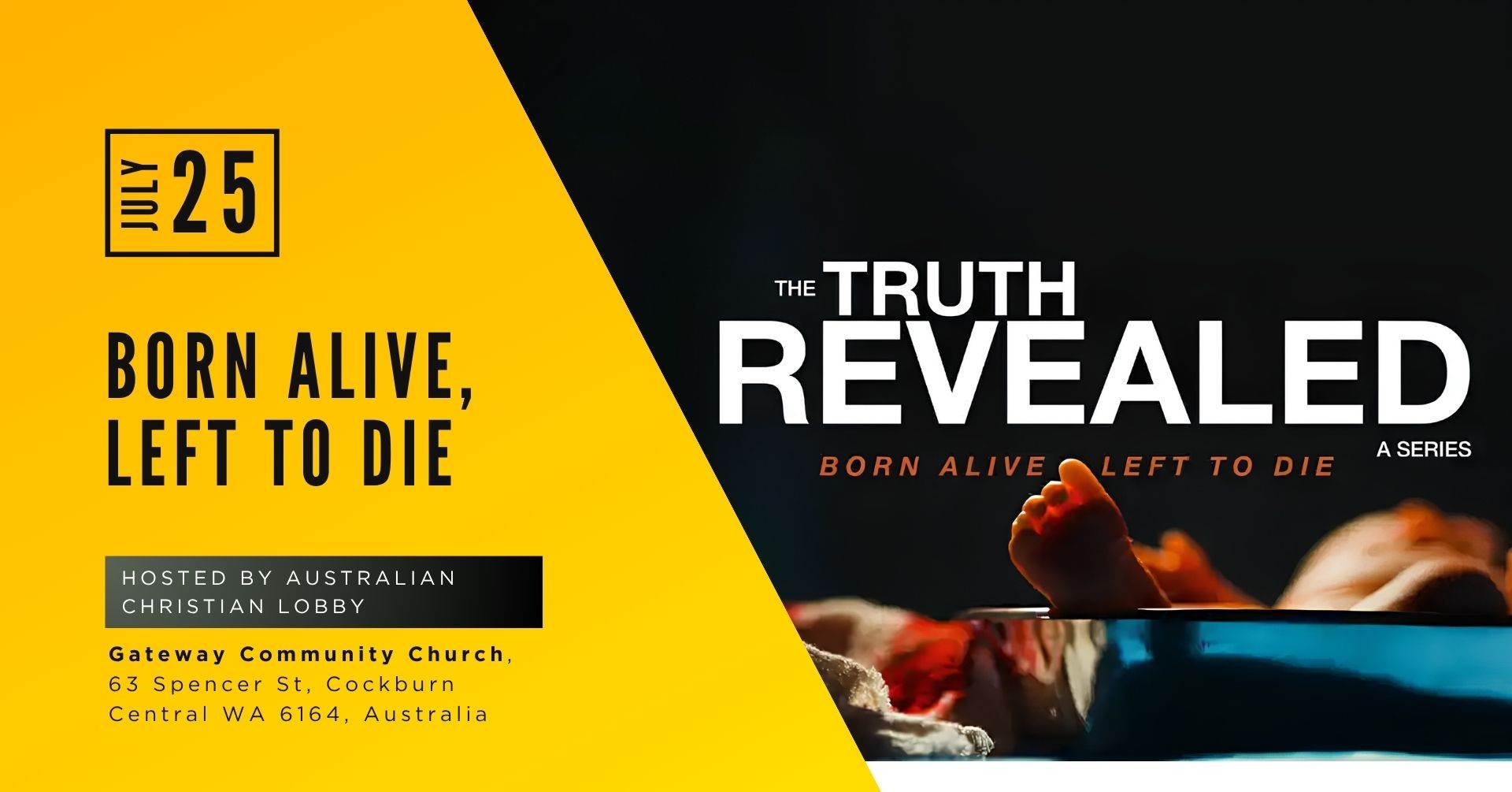 Born Alive, Left to Die Screening